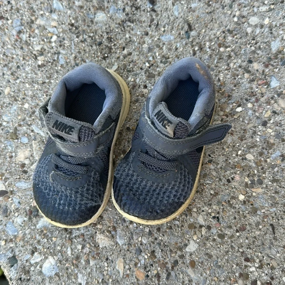 Nike grey sneakers size 4C